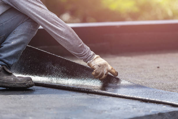 Professional Interior Drainage System technician working in Buck Creek, IN